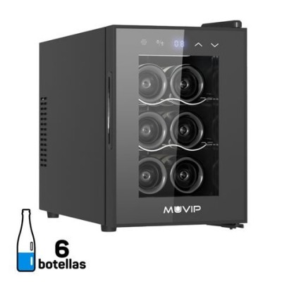 VINOTECA 6 BOTELLAS 58W 39CM MUVIP