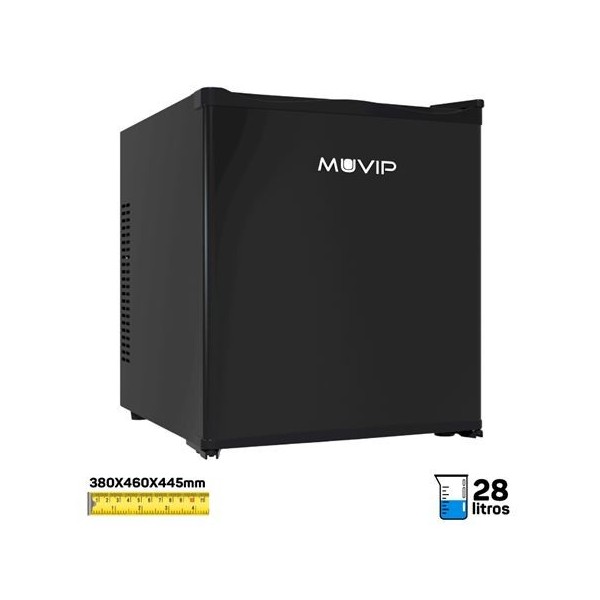 MINI BAR TERMOELÉCTRICO 28 LITROS | 44,5CM | CERRADURA MUVIP