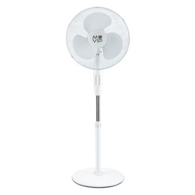 VENTILADOR DE PIE 40CM 45W BASE REFORZADA 3 VELOCIDADES MUVIP