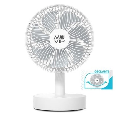 VENTILADOR PORTATIL OSCILANTE 8 BATERÍA MUVIP