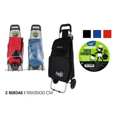 CARRO DE LA COMPRA 2 RUEDAS FRIGO 24L COLORES SURTIDOS CONFORTIME