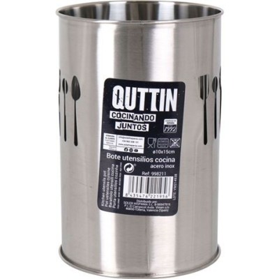 BOTE UTENSILIOS INOX 10X15CM QUTTIN