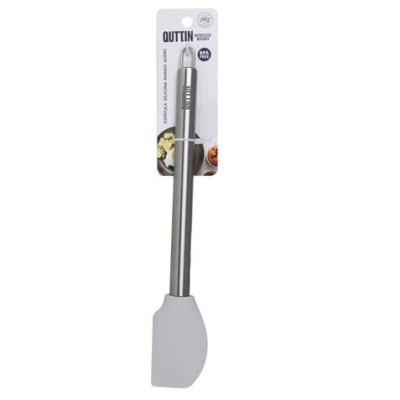 ESPATULA DE COCINA INOX CON LEGUNA SILICONA QUTTIN