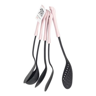 SET 5 UTENSILIOS DE COCINA ROSA 7HOUSE