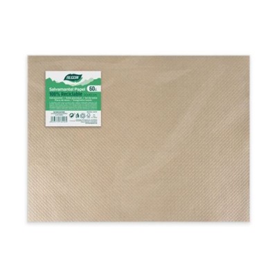 PACK 60 SALVAMANTELES KRAFT 30X40 ALGON