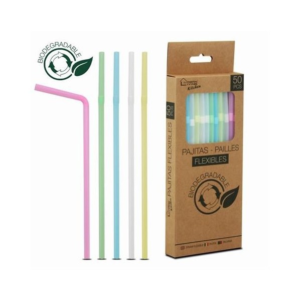 PACK 50 CAÑITAS CARTON BIODEGRADABLES URBAN LIVING