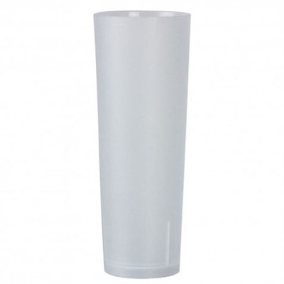 SET 6 VASOS TUBO REUTILIZABLES 330ML ALGON