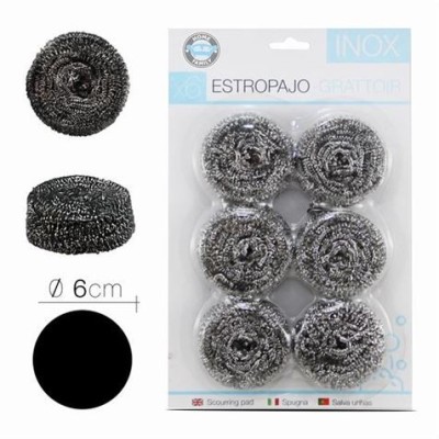 PACK 6 ESTROPAJOS 6CM URBAN LIVING