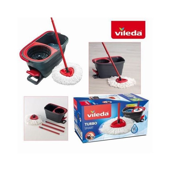 PACK CUBO+FREGONA TURBO SMART VILEDA