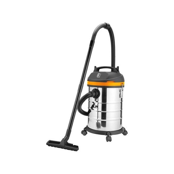 ASPIRADORA INOXIDABLE 30 LITROS 1400W BLIM