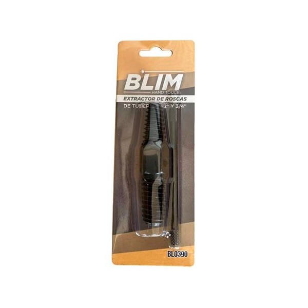 EXTRACTOR DE ROSCAS DE TUBERIAS 1/2 Y 3/4 BLIM