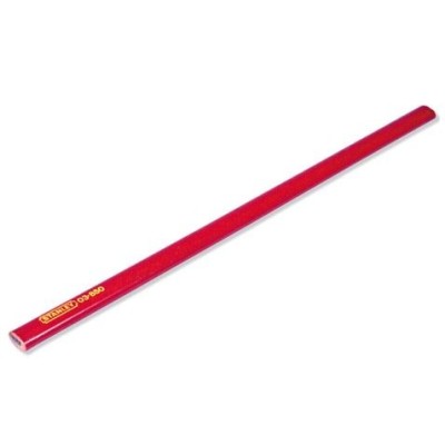 LAPIZ DE ALBAÑIL 17CM ROJO STANLEY