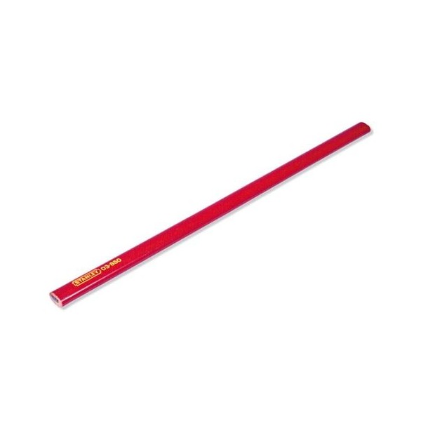 LAPIZ DE ALBAÑIL 17CM ROJO STANLEY