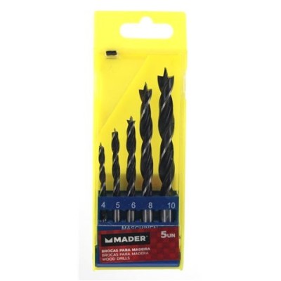 JUEGO 5 PCS BROCAS PARA MADERA MADER