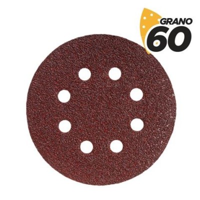 PACK 10 LIJAS 125MM GRANO 60 PARA MODELO BL0150 BLIM