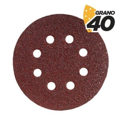 PACK 10 LIJAS CIRCULARES 150MM GRANO 40 PARA BL0136 BLIM