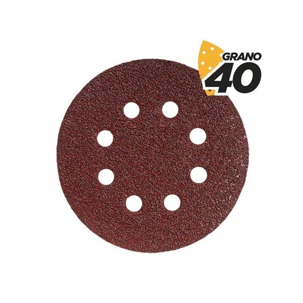 PACK 10 LIJAS CIRCULARES 150MM GRANO 40 PARA BL0136 BLIM