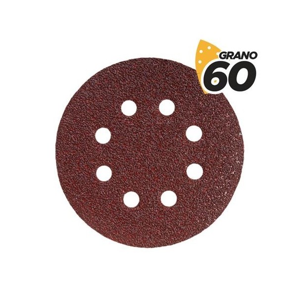 PACK 10 LIJAS CIRCULARES 150MM GRANO 60 PARA BL0136 BLIM