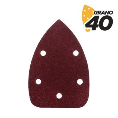 PACK 10 LIJAS GRANO 40 PARA LIJADORA BL0124