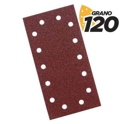 PACK 10 LIJAS RECTANGULARES GRANO 120 PARA BL0123, BL0417 BLIM