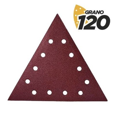 PACK 5 LIJAS TRIANGULO GR120 VELCRO COMPATIBLE BL0223 BLIM