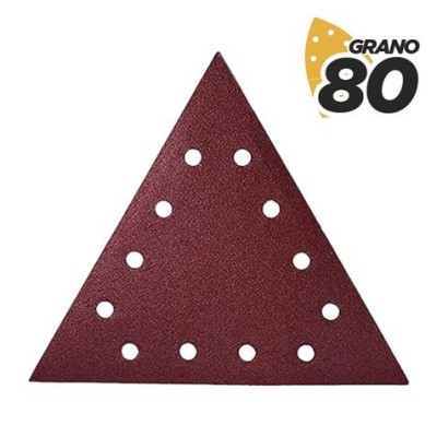 PACK 5 LIJAS TRIANGULO GR80 VELCRO COMPATIBLE BL0223 BLIM