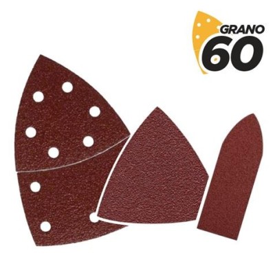 SET DE 9 LIJAS GRANO 60 PARA LIJADORA BL0137