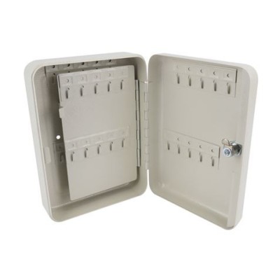 CAJA SEGURIDAD GUARDALLAVES DE PARED PARA 40 LLAVES MADER