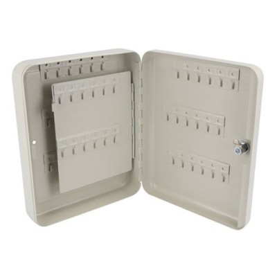 CAJA SEGURIDAD GUARDALLAVES DE PARED PARA 60 LLAVES MADER