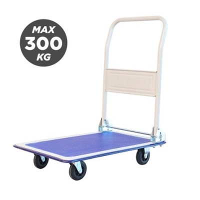 CARRETILLA METALICA PLEGABLE CON RUEDAS MAX 300KG 870X610MM BLIM