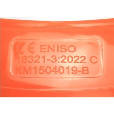 VISERA DE PROTECCION FACIAL METALICA NARANJA MADER