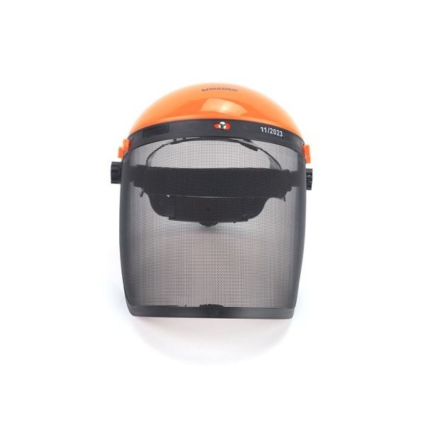 VISERA DE PROTECCION FACIAL METALICA NARANJA SEPARADA MADER