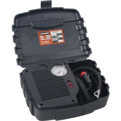 MINI COMPRESOR AIRE 250PSI, 12V MADER