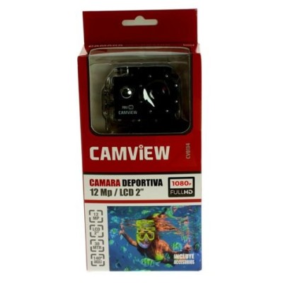 REACONDICIONADA CAMARA DEPORTIVA FULL HD 1080P 12MPX | LCD 2 | CAMVIEW