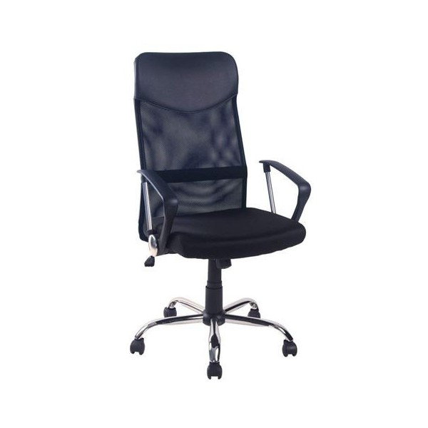 REACONDICIONADA SILLA OFICINA OF100 NEGRO MUVIP