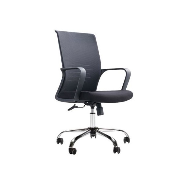 REACONDICIONADA SILLA OFICINA OF1000 NEGRO MUVIP