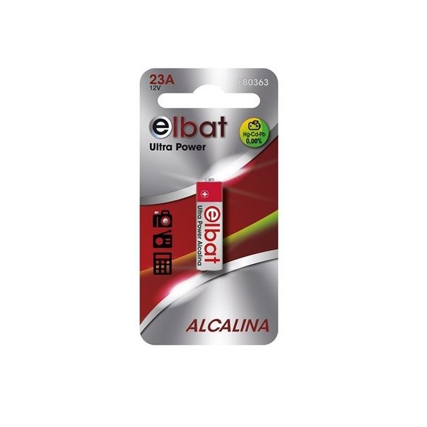 REACONDICIONADO BLISTER 1 PC PILA ALCALINA 23A 12V ELBAT