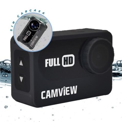 CAMARA DEPORTIVA FULL HD 1080P CARCASA ACUATICA | LCD 2 | 16MP | CAMVIEW