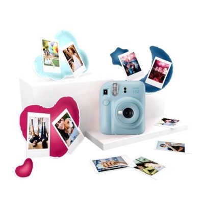 PACK BEST MEMORIES CAMARA INSTANTANEA INSTAX MINI 12 AZUL FUJIFILM