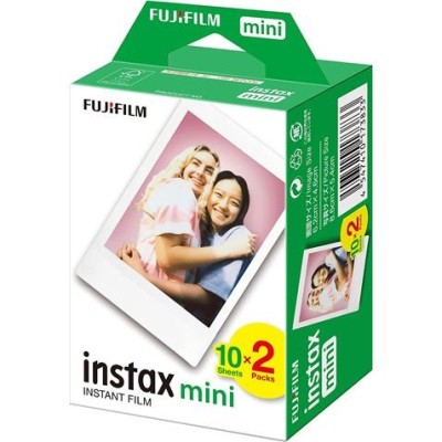 PACK PELICULA PARA 20 FOTOS INSTANTANEAS INSTAX MINI FUJIFILM