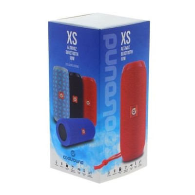 ALTAVOZ BLUETOOTH XS 10W AZUL COOLSOUND