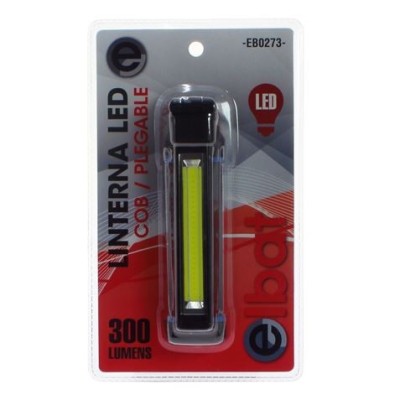 LINTERNA LED COB 3W 300LM PLEGABLE ELBAT