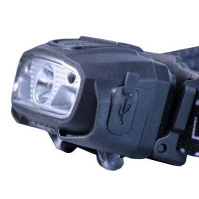 LINTERNA LED DE CABEZA FRONTAL LED 220LM | DETECCIÓN MANOS ELBAT