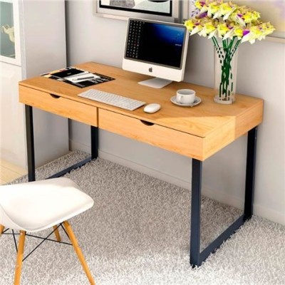 MESA DE ESCRITORIO MS200 120X55X75CM + 2 GAVETAS MUVIP