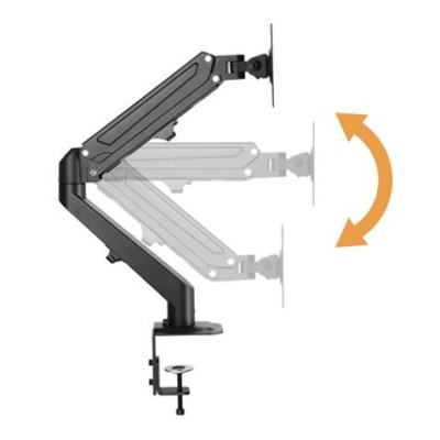 SOPORTE DE MESA 1 MONITOR 17-27 CON PISTON DE GAS CROMAD