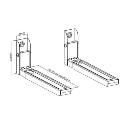 SOPORTE PARA MICROONDAS / HORNOS CROMAD