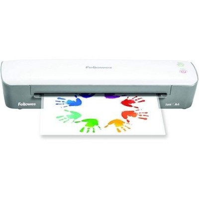 PLASTIFICADORA A4 ION 80-125 MICRAS GRIS/BLANCA FELLOWES