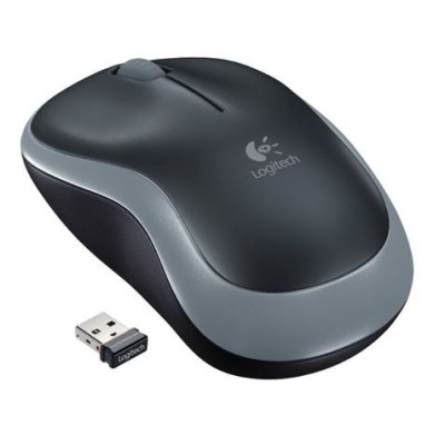 RATON LOGITECH M185 WIRELESS GREY