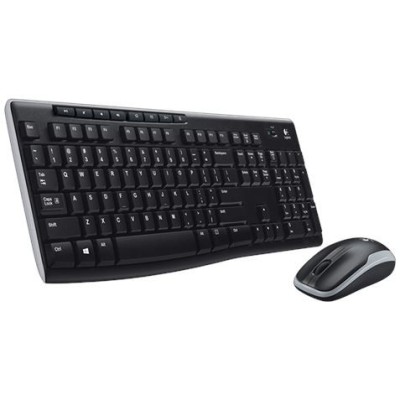 TECLADO+RATON LOGITECH MK270 WIRELESS NEGRO