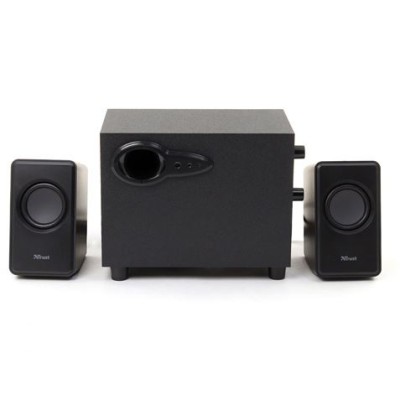 ALTAVOCES 2.1 TRUST AVORA - 9W RMS - CONTROLES VOLUMEN Y BAJOS EN SUBWOOFEO